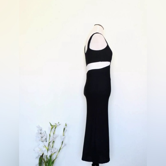 NEW! Kenny Flowers The Lava Lava Stretchy Island Dress Black SZ XS, S - Picture 7 of 8